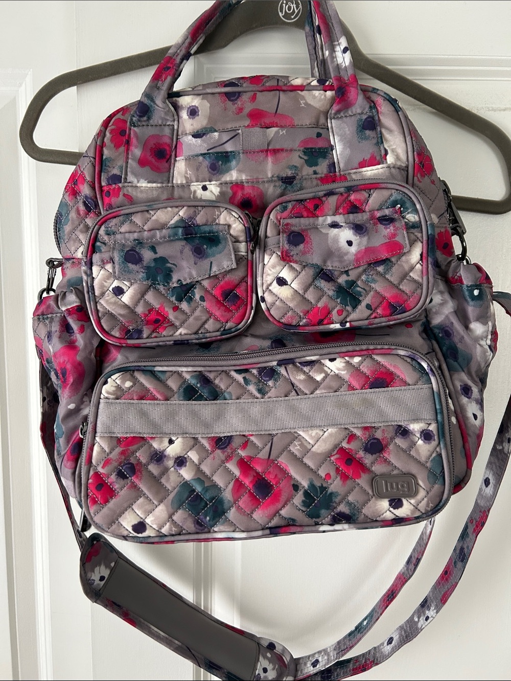 lug mini puddle jumper - Pink Gray Teal - Picture 1 of 7